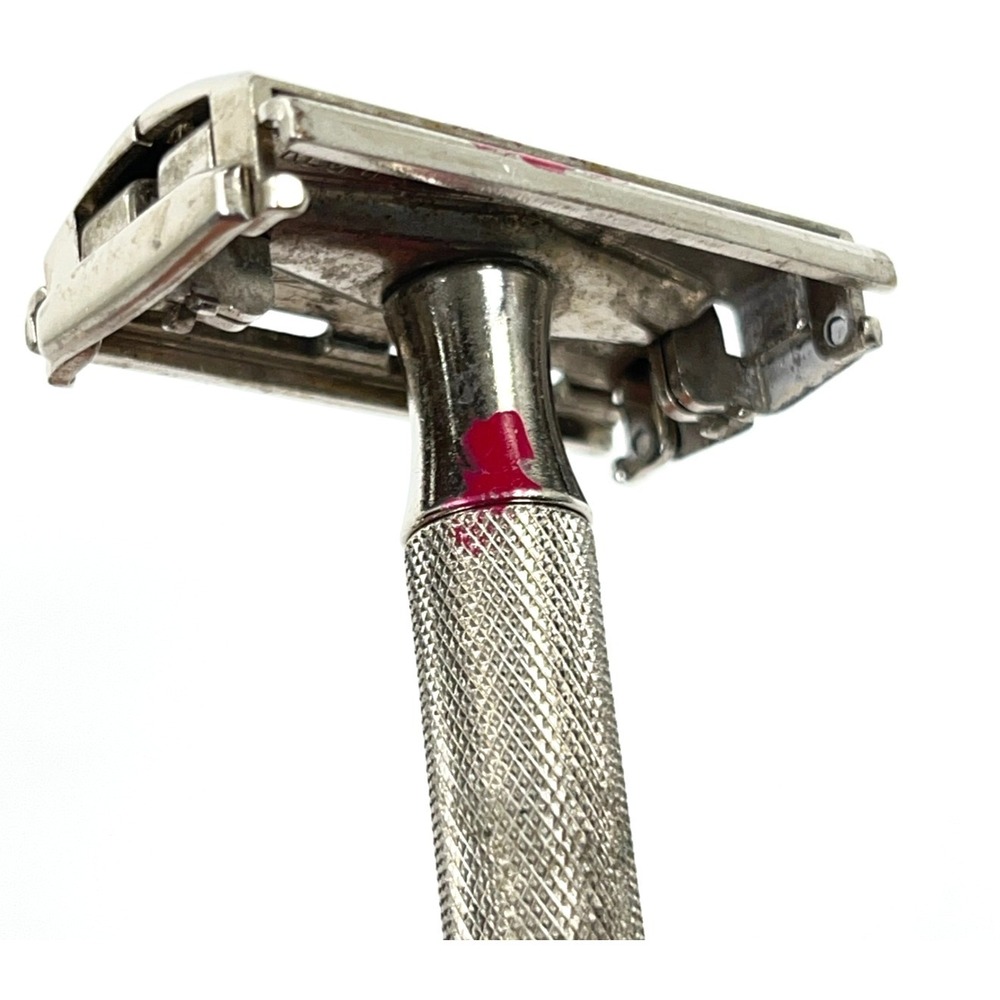 Vintage 1948-49 Gillette Super Speed DE Safety Razor (No Date Code) - Picture 6 of 15